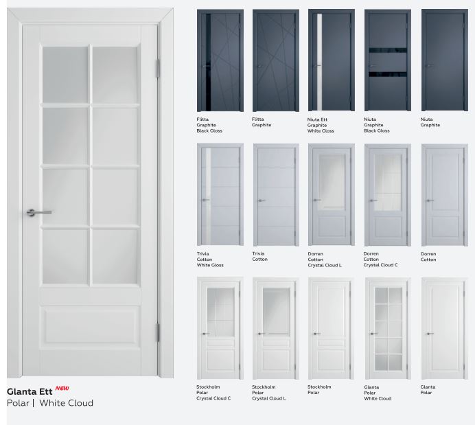 Межкомнатные двери VFD Владимирские двери Эмаль